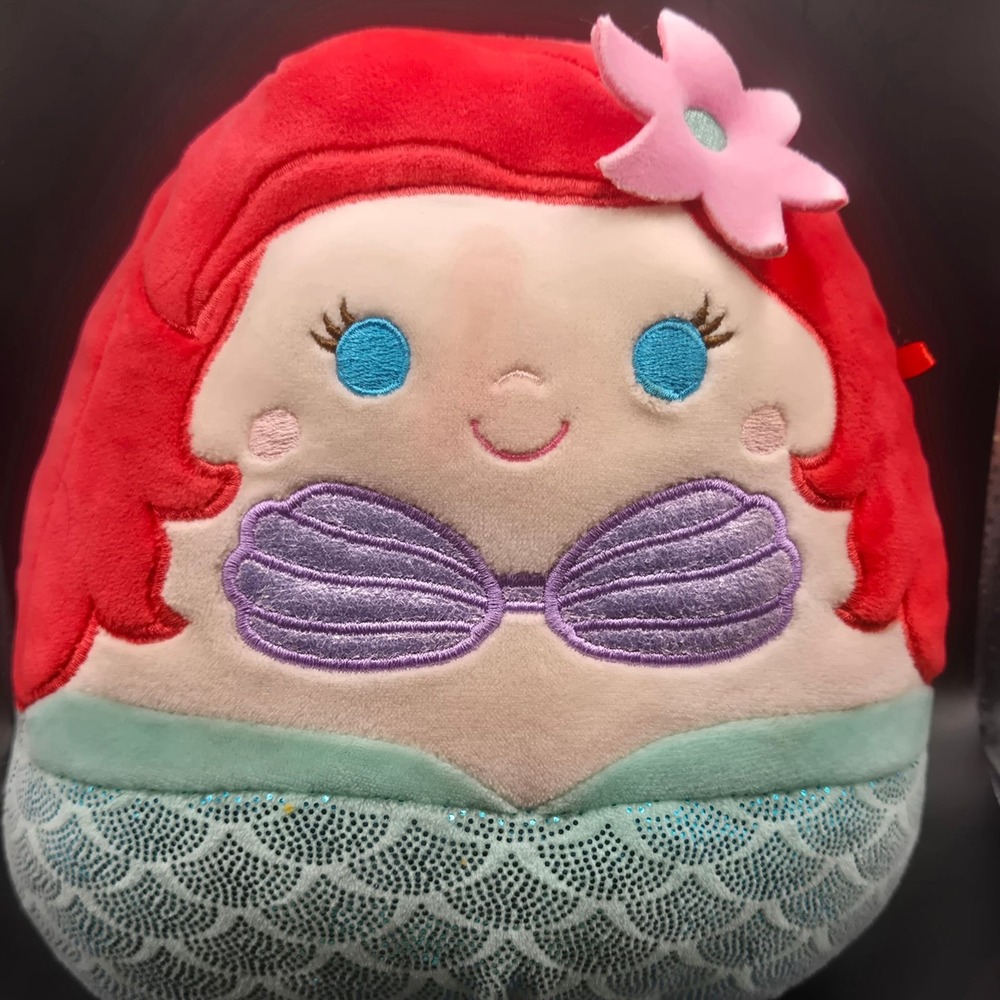 Disney The Little Mermaid Ariel 6.5" Squishmallow Plush